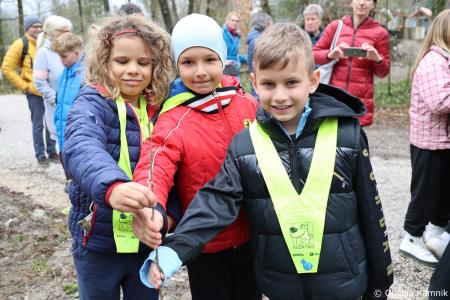Z zasaditvijo dreves smo uradno odprli kolesarsko povezavo Kamnik–Godič (55)